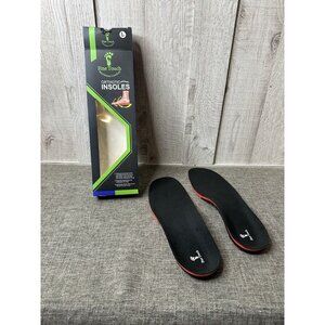 Fine Touch Arch Support Planter Fasciitis Pain Relief Orthotic Insoles Size L